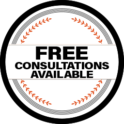 free consultations available badge